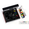 Noctua NF-A14 PWM chromax.black.swap, Premium Quiet Fan, 4-Pin (140mm, Black)