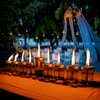 Mason Jar Tabletop Torch Kits,4 Pack Longlife Fiberglass Wicks,Stainless Steel