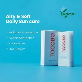 Kit 3pzs Tocobo Cotton Soft Sun Stick Spf50+ Protector Solar