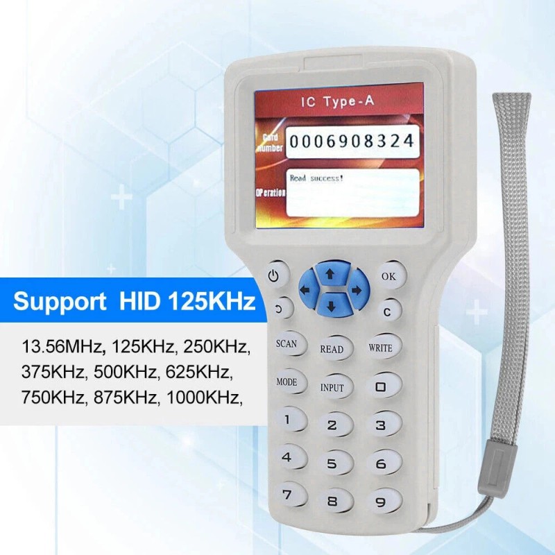 JahyElec 10 Frequency NFC Smart Card Reader Writer RFID Copier