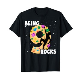 9 Year Old Rock Climbing 9th Birthday Adventures Climber T-Shirt