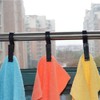 Fokroin Pack of 6 Clothes Pegs, Boot Clips, Tent Clips,
