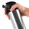 Stainless Steel Watering Can Spray Bottle Vintage Hand Pressure Sprayer