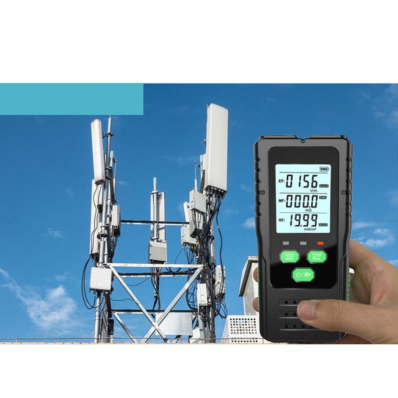 3 in 1 Radiation Detector Handheld EF MF RF Meter