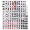 166 Tiles American Mahjong Set Red Phoenix Soft Bag 4