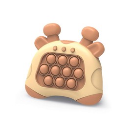 Cool Fun Fast Push Game Decompression Animal Version - Color: Brown Giraffe
