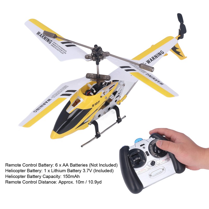 Kids Electric Aircraft Toy Sturdy Alloy 3.5 Channel 360° Rotation