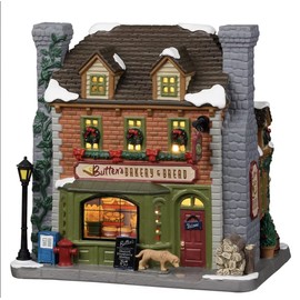 Lemax Village Collection Butter's Bakery & Bread #25874