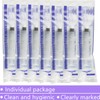 20 Pack 10ml Plastic Sterile Syringes with Storage Caps, Luer