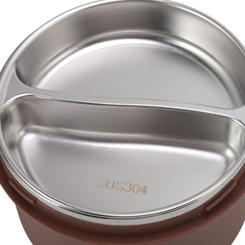 Stainless Steel Noodle Bowl Lunch Box Double Layer Ramen Bowl