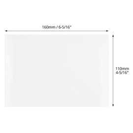 QWORK® 30 Pack Photo Frames, Magnetic Photo Frames For Fridge, 4"X6", Peel And Stick Picture Frames, Ideal for Blackboard, Fridge Display
