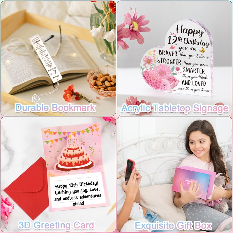 Coosilion 12 Year Old Girl Gifts, Sweet Gifts for 12