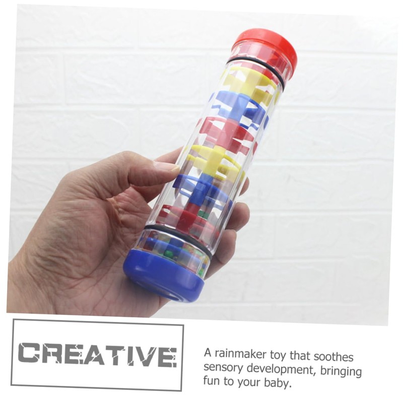 Kisangel 2pcs Rain Stick for Musical Educational Instrument Sensory Development