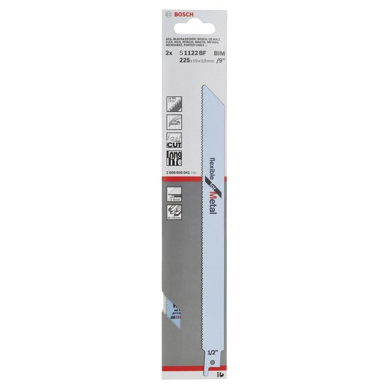 Bosch 1x Reciprocating Saw Blade S 1122 BF 'Flexible for