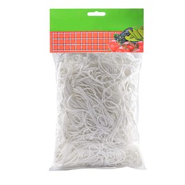 QUUPY 5x30FT Polyester Plant Trellis Netting, 6-inch White Climbing Square Net,Gardening Planting Net, Used to Grow High-yield Tomatoes, Peas, Fruits and Vegetables
