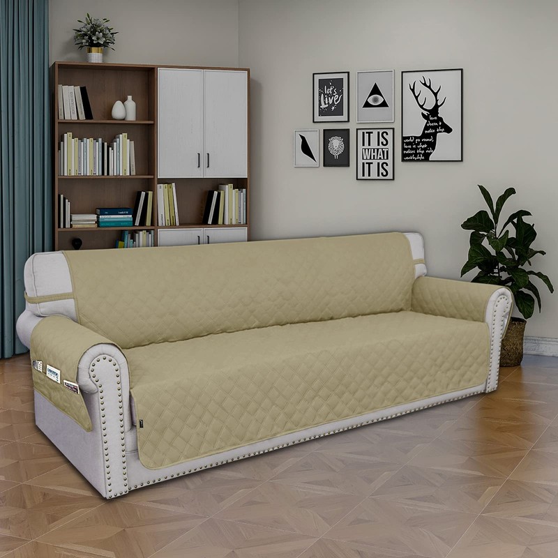 Easy-Going Sofa Slipcover Waterproof Sofa Cover Couch Cover for 4