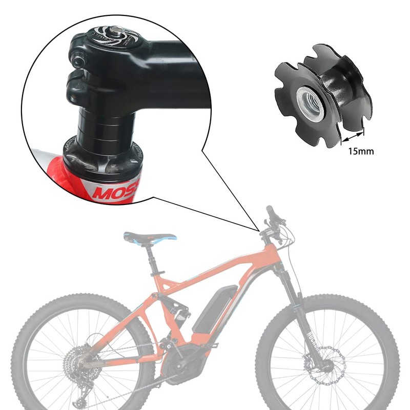 SeonFook Bicycle Headset Stem Spacer Aluminum Alloy 28.6mm Fork Stand