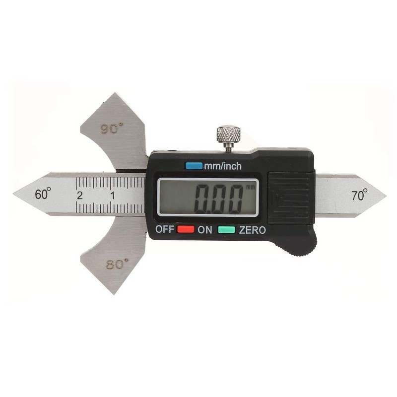 Digital Welding Gauge 20mm Weld Seam Fillet Inspection Metric Inch