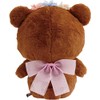 San-X Original Rilakkuma Floral Tea Time Plush - 11" Chairoikoguma