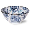 Minorutouki Rice Bowl, Navy Blue, Windmill Diameter 5.8 inches (14.9