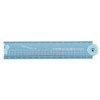 Kutsuwa XS05BL Folding Aluminum Ruler 11.8 inches (30 cm), Blue