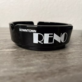 Vintage Sands Regency Hotel Casino Reno, NV Arlington at Third Ashtray  Black