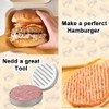 CORJEEJOR Burger Press with 100 Wax Paper, Non-Stick Meat Patty