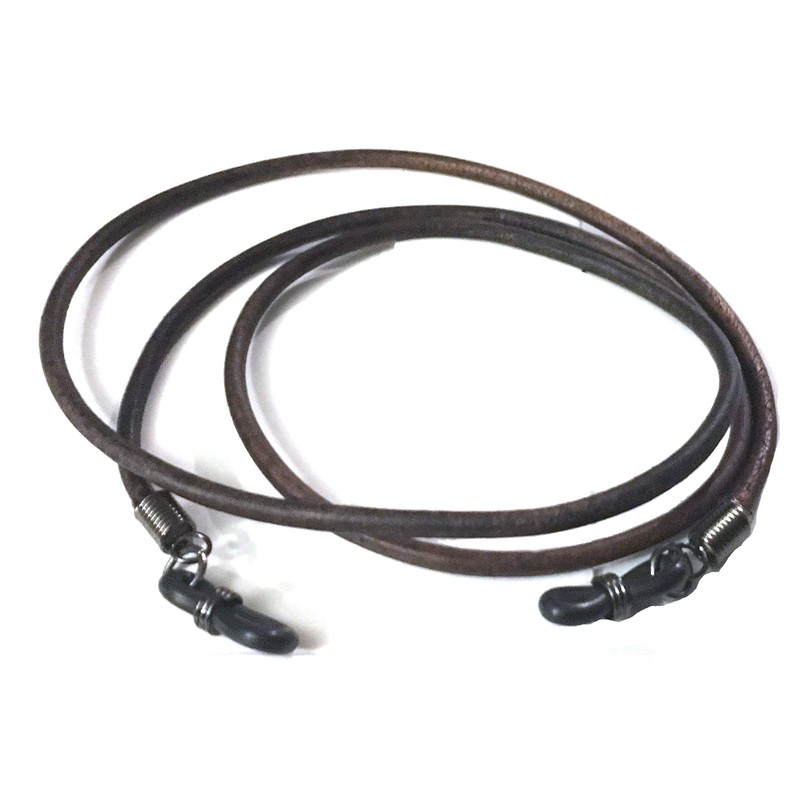 De Suave PRIMO LEATHER - EXTRA LONG (American Brown) Eyeglass