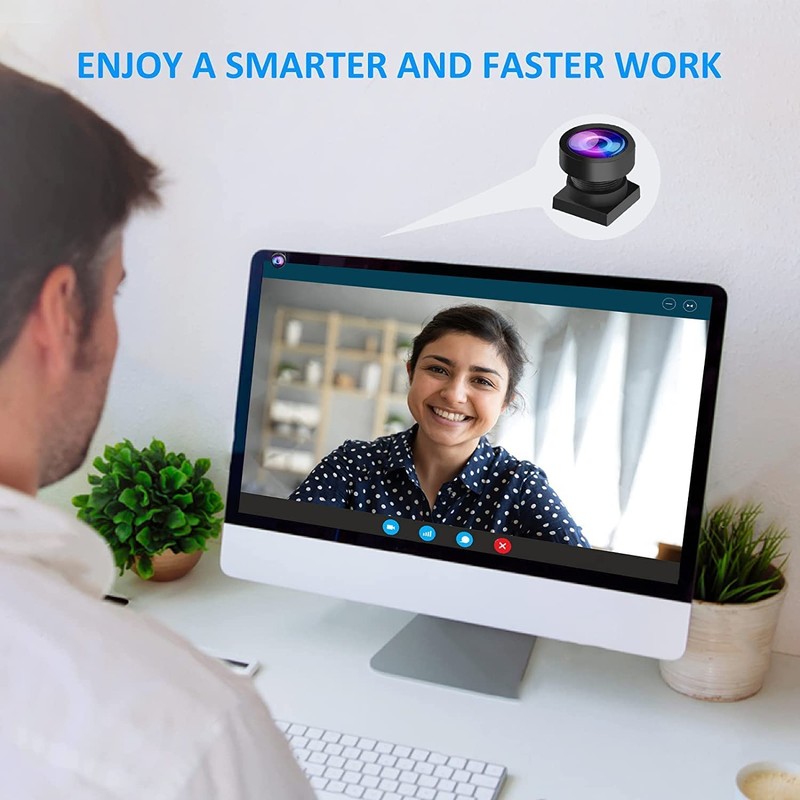 Diystudio 2pcs Camera Module, OV2640 Camera 160° Wide Angle Lens