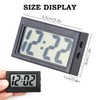Mini Car Clock, Vehicle Electronic Digital Clock, LCD Digital Clock,