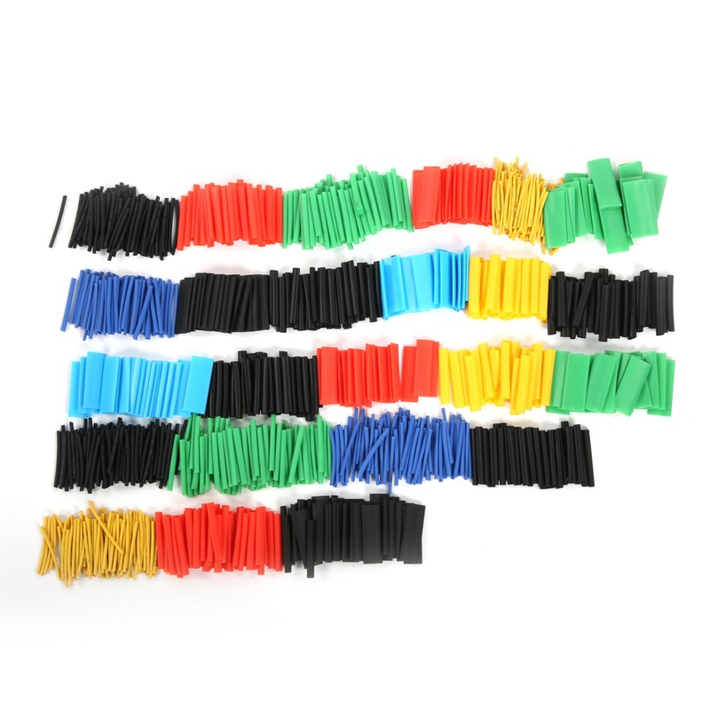 1060Pcs Heat Shrink Tube Colorful Shrinkable Wire Sleeves Cable Protection