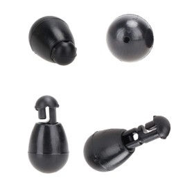 Quick Change Beads, 30 Pcs Fishing Connector Snap Accessories for Hook Links Method Feeders,Fishing Hooklength Instantly Shock Bead for Carp Fishing Feeder Small Line Stoppers, 5 * 9mm