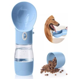 Armlulu Dog Water Bottle, Portable Dishwasher Safe Material for Multifunctiona