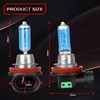 VAMOTA Fit for 2010-2015 Toyota Prius Halogen Headlight Bulbs,9005 H11