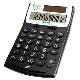 Aurora EC505 EcoCalc Calculator (Made From Recycled Plastic)