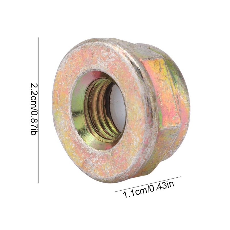 Joyzan Trimmer Blade Nut, Nuts Screw Thread Brush Cutter Metal