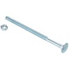 AHCMetric MILD Steel Cup Square Bolts with Nuts (ZINC &