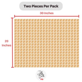 Cracker Wrapping Paper Set | Two 20inx30in Folded Wrapping Papers | Unique, Hilarious, and Original Design | Funny Joke Gifts