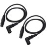 2PCS Microphone Extension Cables 3 Pin XLR Male to Female