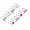 20Pcs Micro Drill Bit Set Alloy Circuit Board Mini Fixed