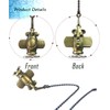 OMYZERO 12 inch Ceiling Fan Pull Chain Airplane Charm Pendant