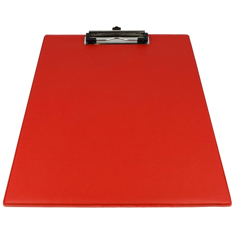 Westcott E-17101 RED Clipboard for A4 Plastic Red