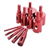 Meccion Diamond Drill Bit Kit Brazing Core Hole Saw Set