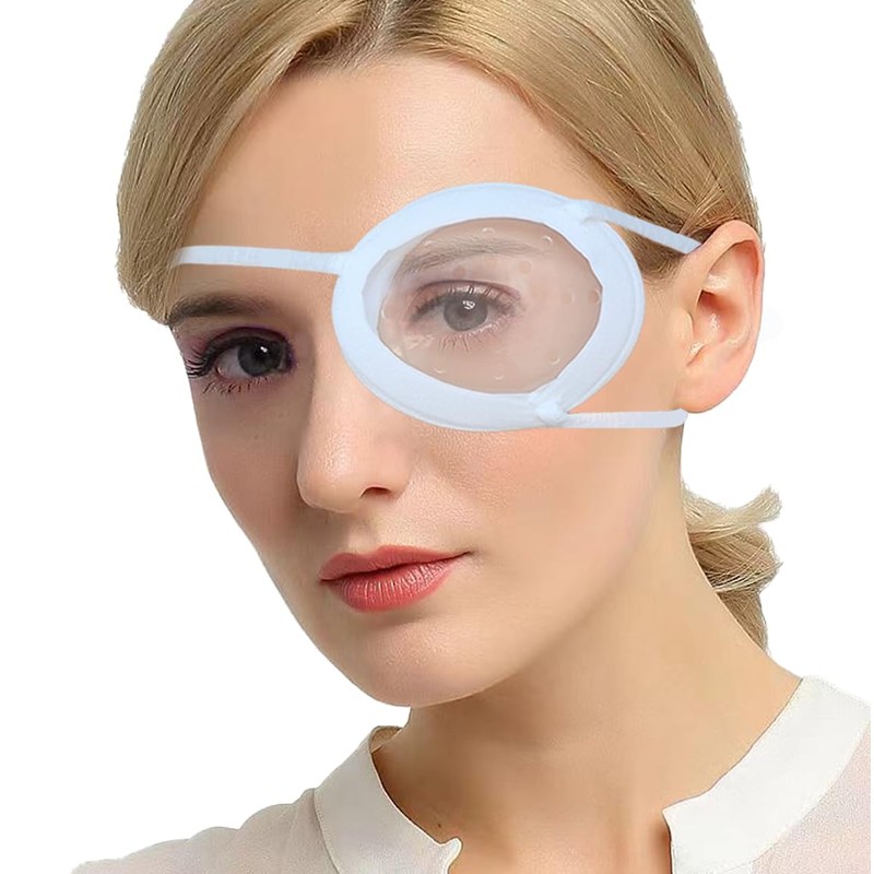 Toeloioh 4Pcs Eye Shield Strap After Cataract Surgery, Eye Shield