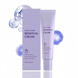 Facial Hair Removal Cream,Upper Lip Hair Removal,Effective Quick Hair Removal,Face & Body Hair Depilatories with Gentle Formula,Facial Hair Remover Cream for Women,Fa-cial Hair Re-moval Cr-eam