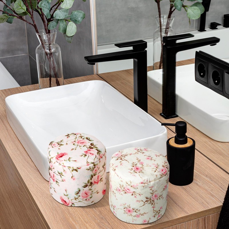 Hoolerry 6 Pcs Decorative Toilet Paper Roll Cover Fit regular