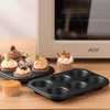 Muffin Tray 6 Cups 2 Pack Non Stick Deep Sturdy