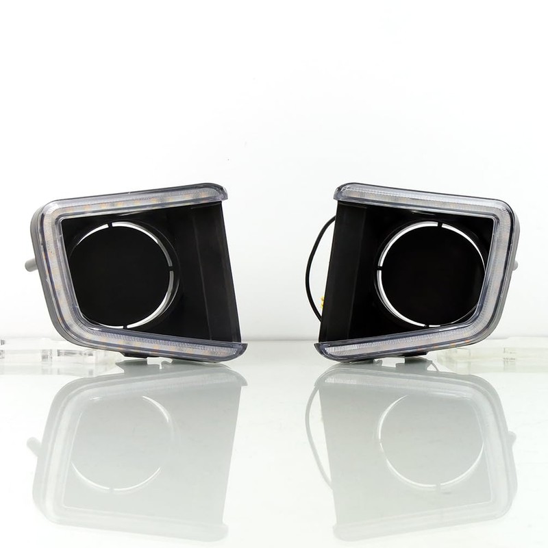 LED DRL Fog Lights Fit for 2014-2021 Toyota Tundra with
