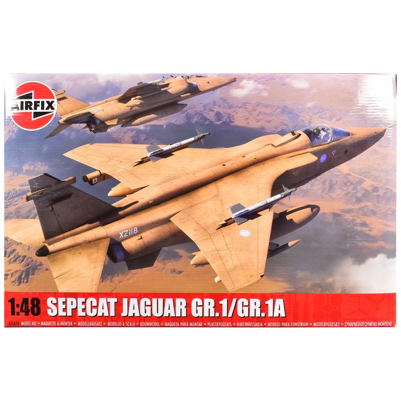 Airfix 1/48 Plastic Model Kit DCD Level 4 SEPECAT for