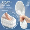 2 Pairs Memory Foam Insoles Shock Absorption Flexible Replacement Insoles